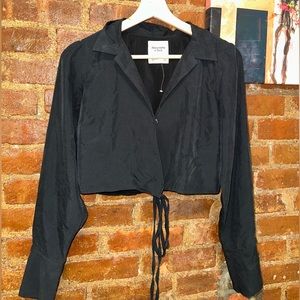Abercrombie black blouse